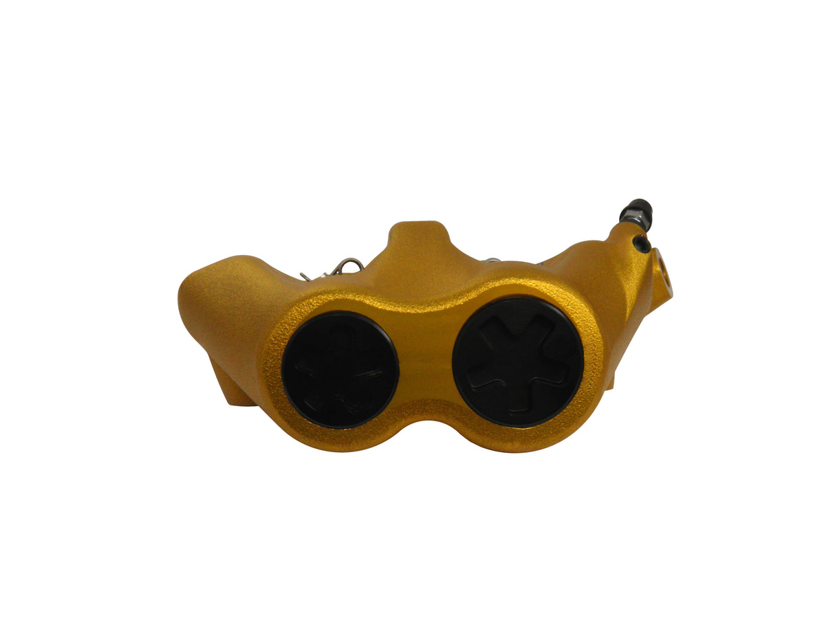 Pinza Freno Radiale Accossato Forgiata Monoblocco Interasse 100 mm Con Pistoni in Alluminio