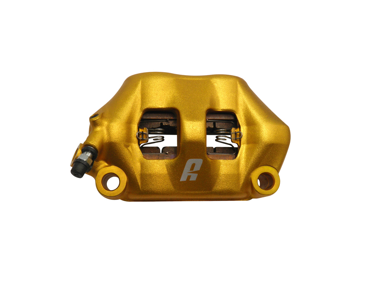 Pinza Freno Radiale Accossato Forgiata Monoblocco Interasse 100 mm Con Pistoni in Alluminio