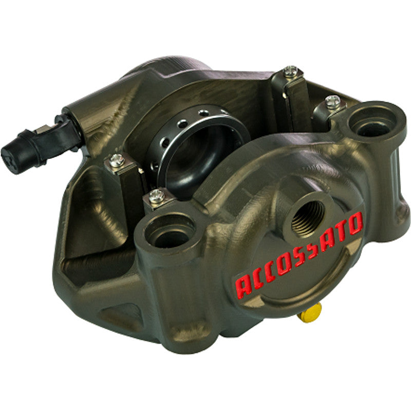 Pinza Freno Radiale Accossato Posteriore Ricavata CNC Monoblocco Interasse 60 mm