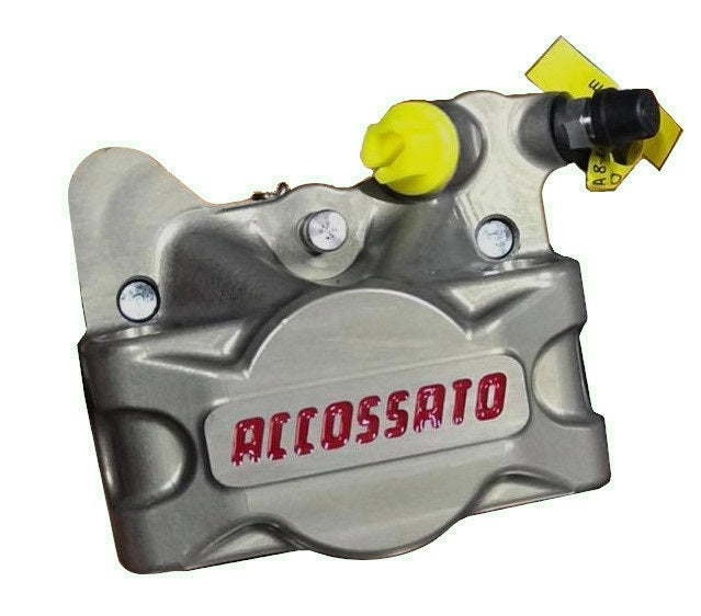 Pinza Freno Radiale Accossato Ricavata CNC Interasse 60 mm Con Pistoni In Alluminio