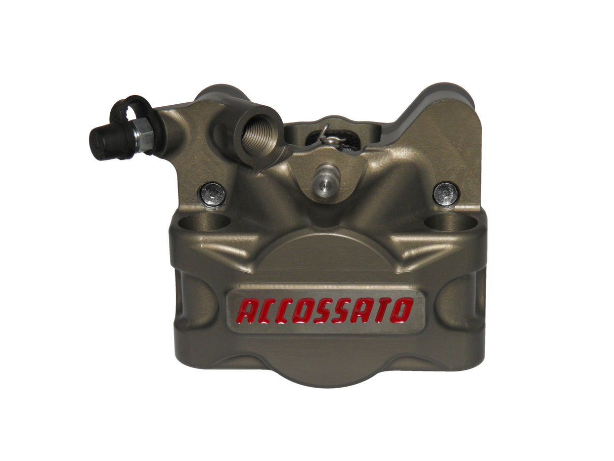 Pinza Freno Radiale Accossato Ricavata CNC Interasse 60 mm Con Pistoni In Alluminio