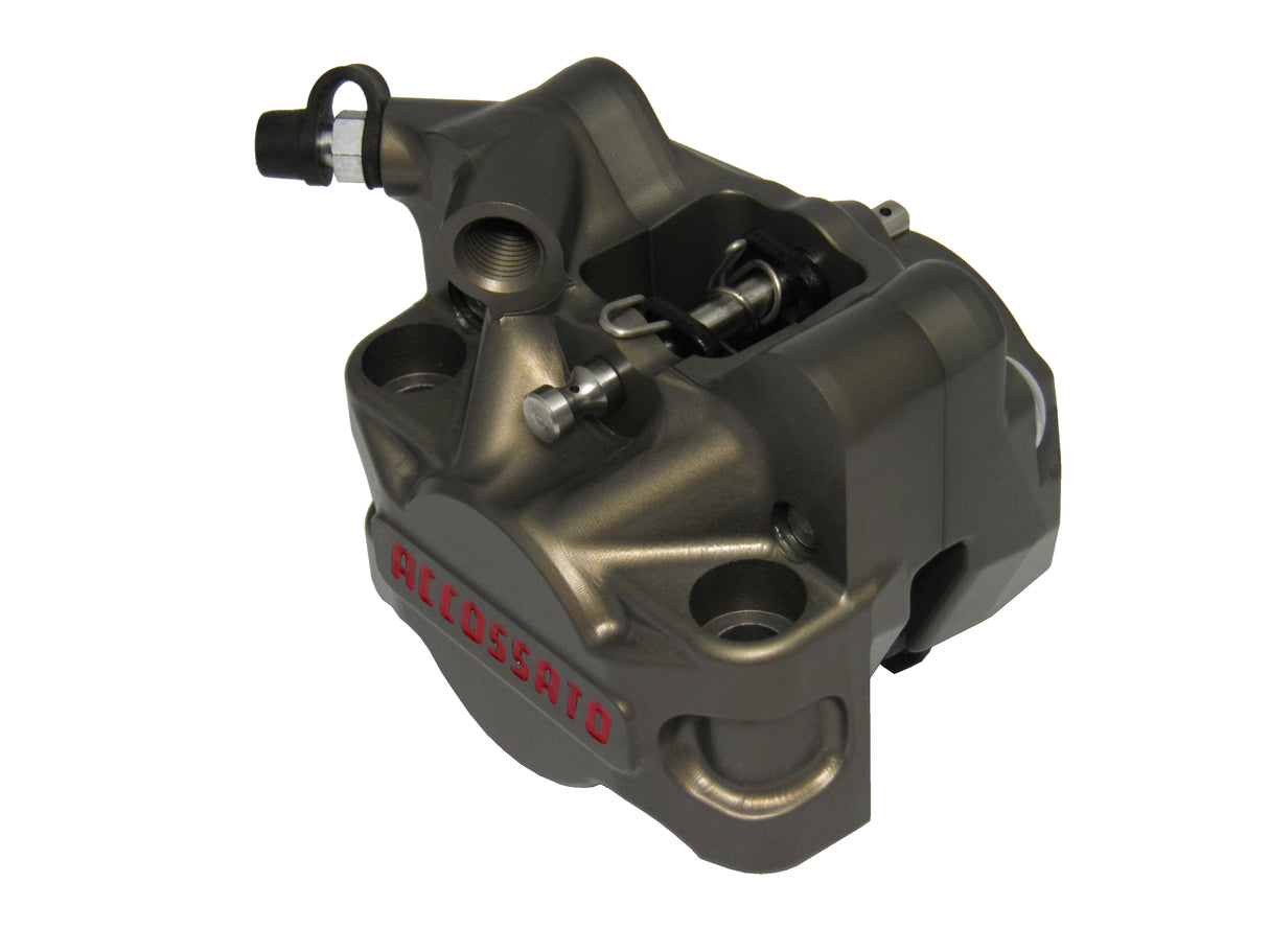 Pinza Freno Radiale Accossato Ricavata CNC Interasse 60 mm Con Pistoni In Alluminio