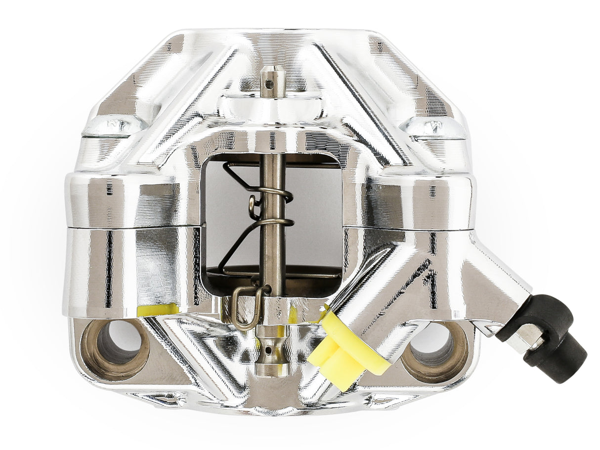Pinza Freno Radiale Accossato Ricavata CNC Interasse 60 mm Con Pistoni In Alluminio