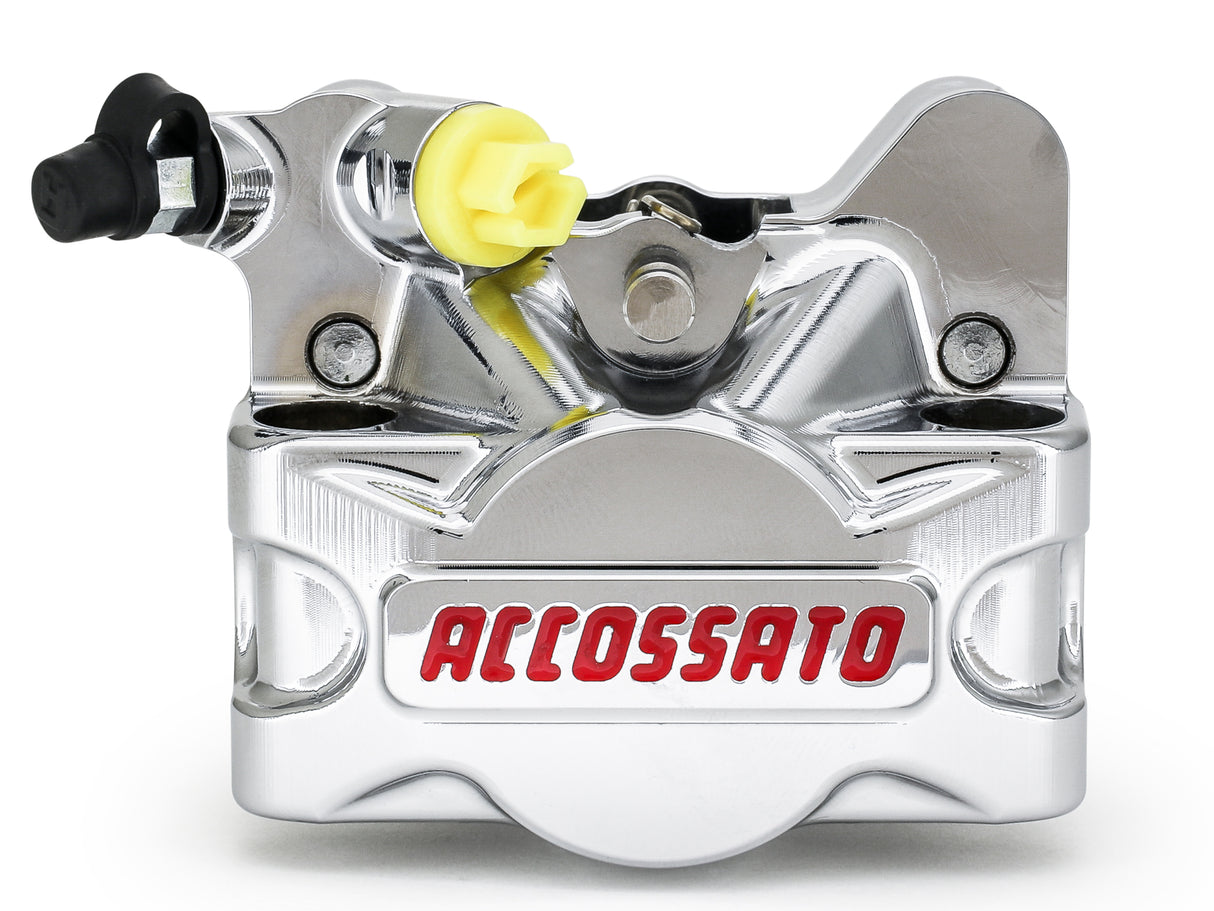 Pinza Freno Radiale Accossato Ricavata CNC Interasse 60 mm Con Pistoni In Alluminio