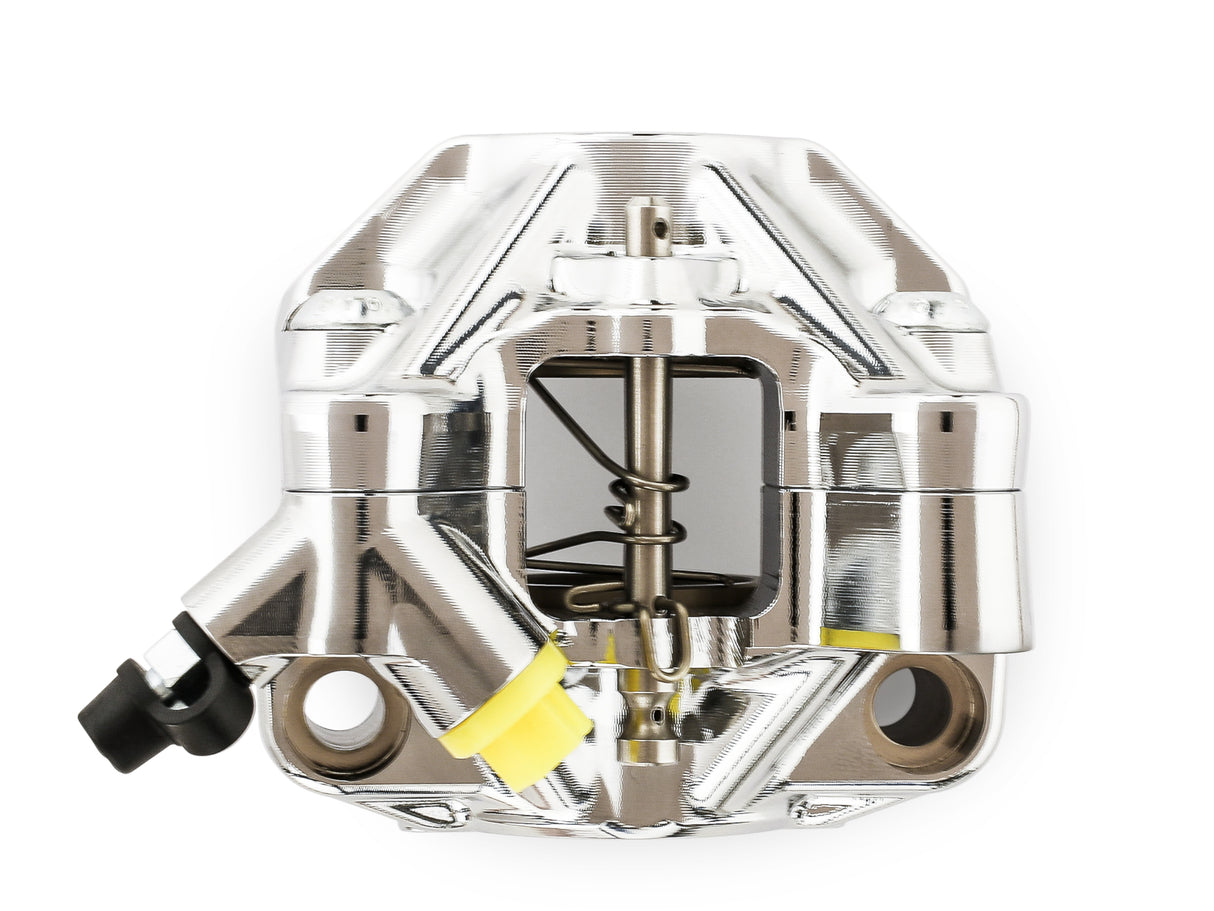 Pinza Freno Radiale Accossato Ricavata CNC Interasse 60 mm Con Pistoni In Alluminio