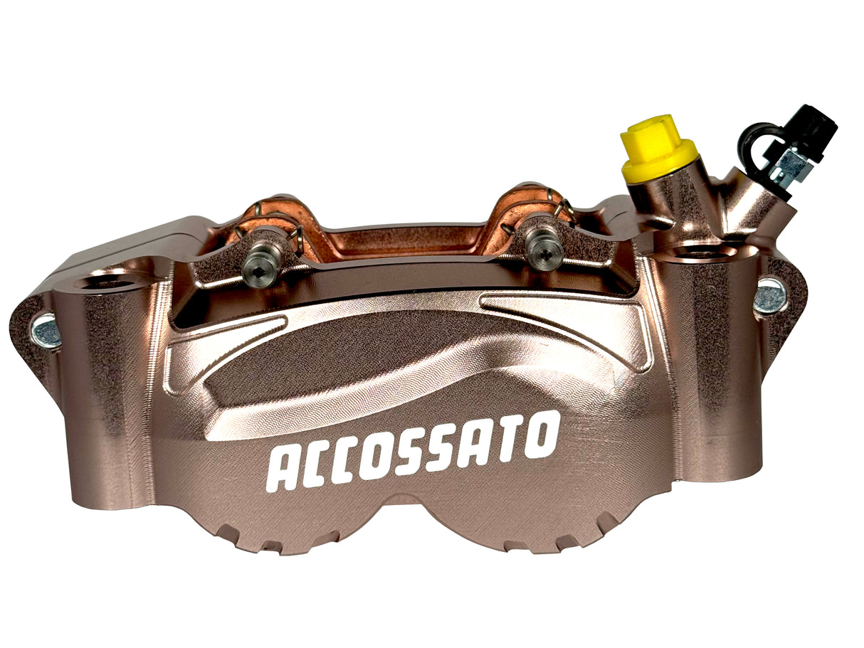 Pinza Freno Radiale Accossato Ricavata CNC Interasse 100 mm
