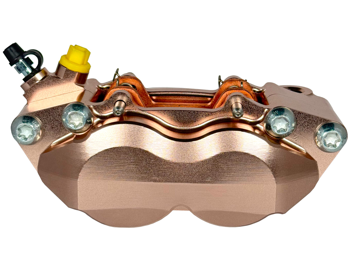 Pinza Freno Radiale Accossato Ricavata CNC Interasse 100 mm