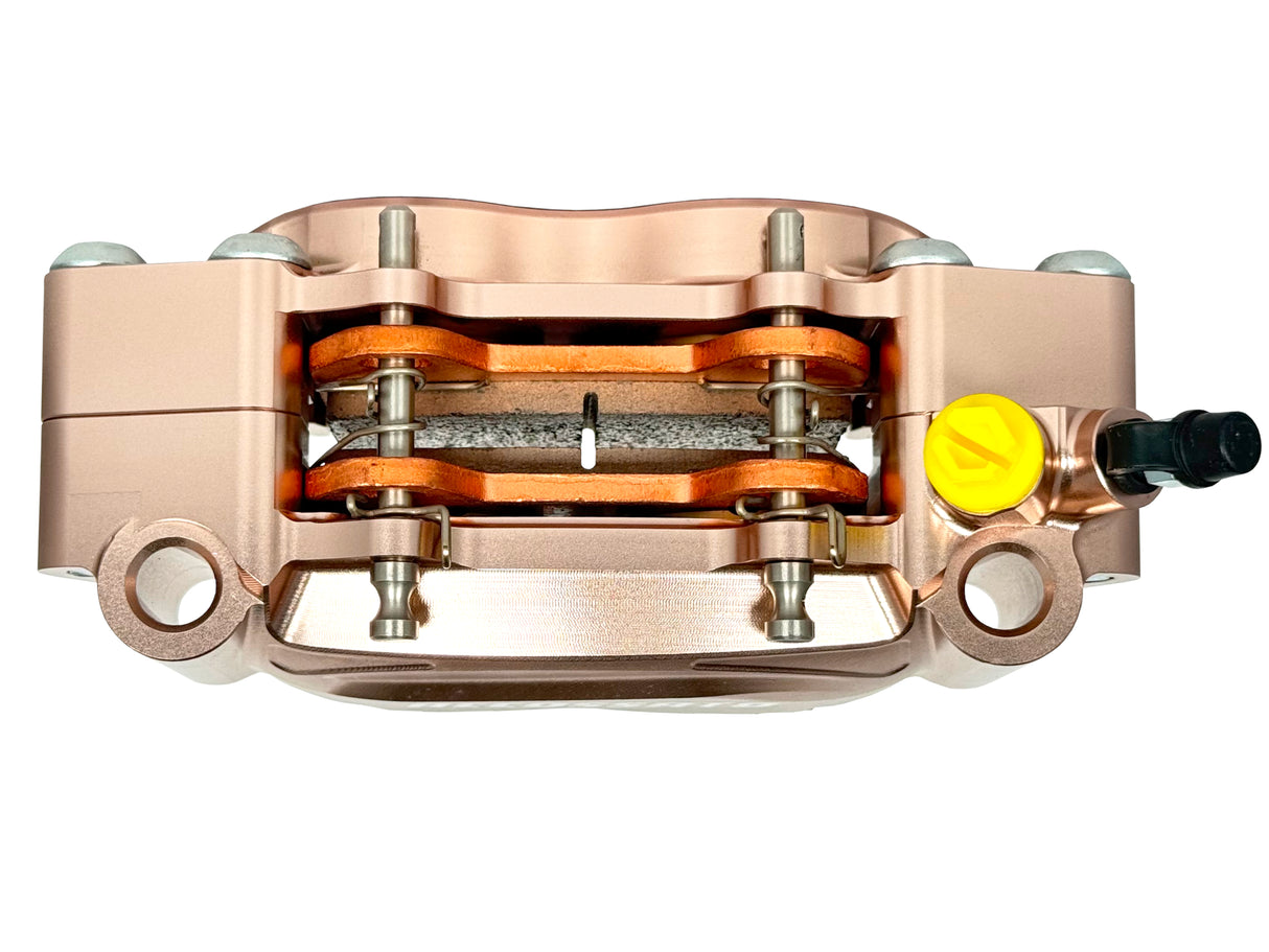 Pinza Freno Radiale Accossato Ricavata CNC Interasse 100 mm