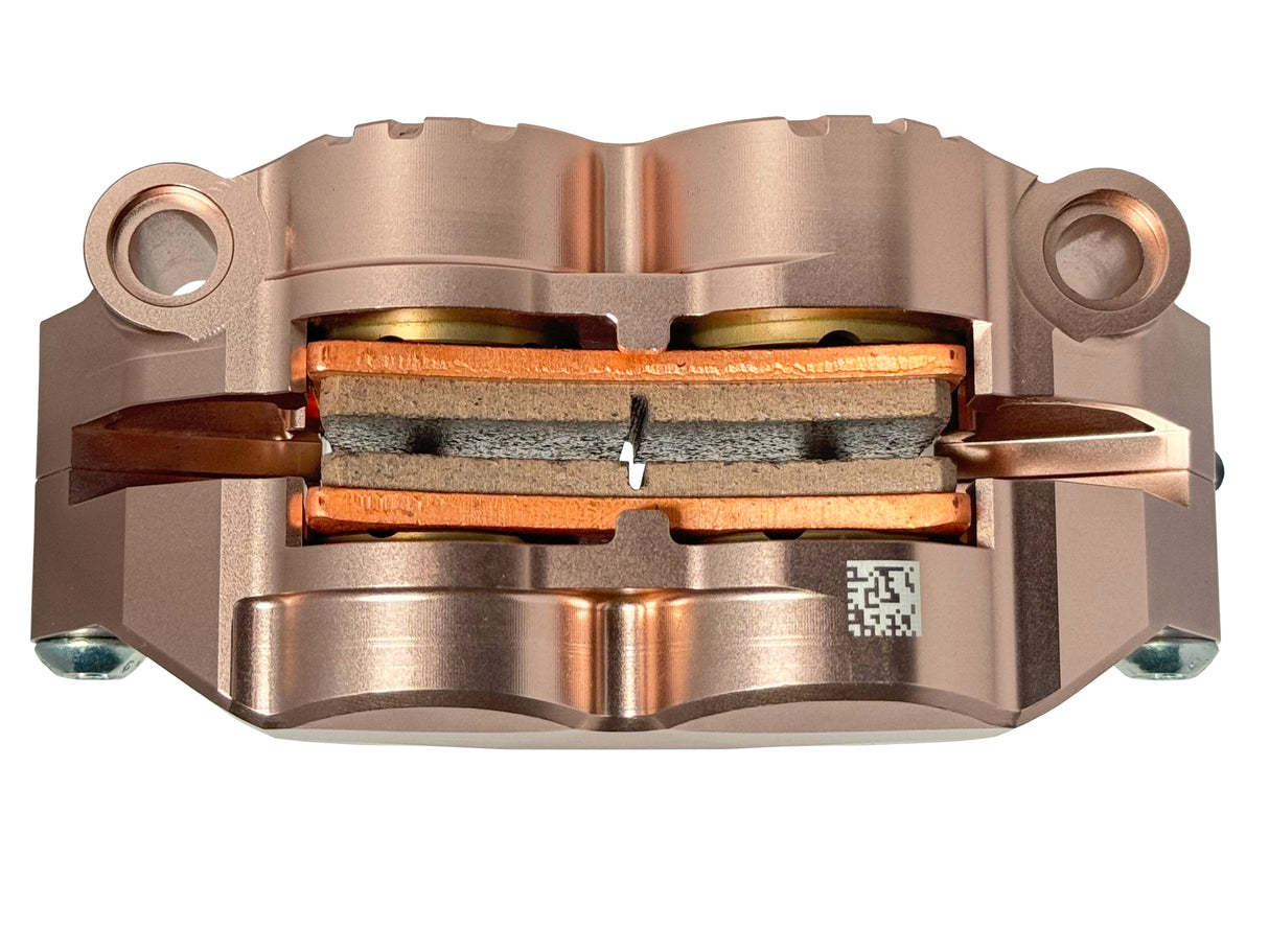 Pinza Freno Radiale Accossato Ricavata CNC Interasse 100 mm