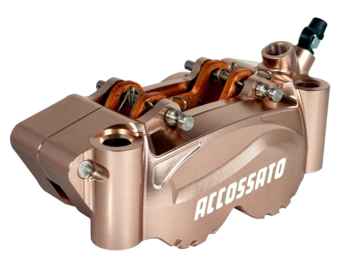 Pinza Freno Radiale Accossato Ricavata CNC Interasse 100 mm