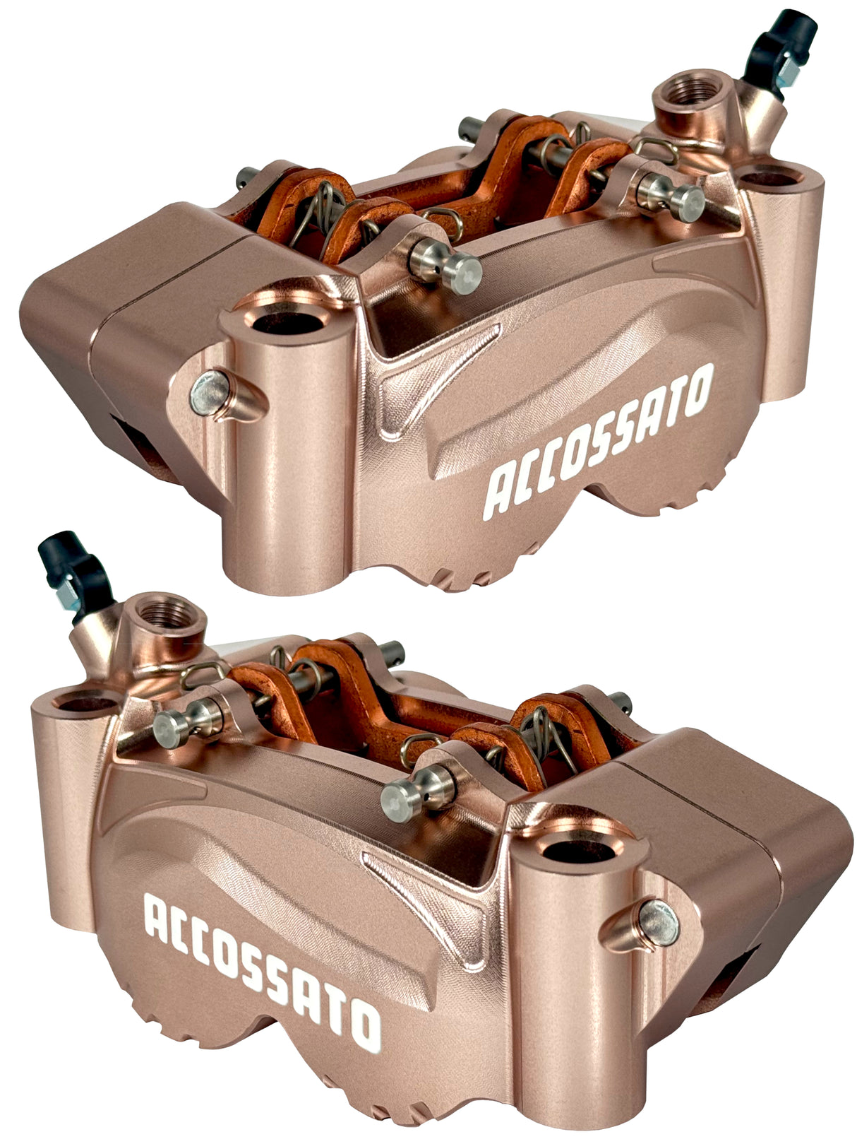 Pinza Freno Radiale Accossato Ricavata CNC Interasse 100 mm