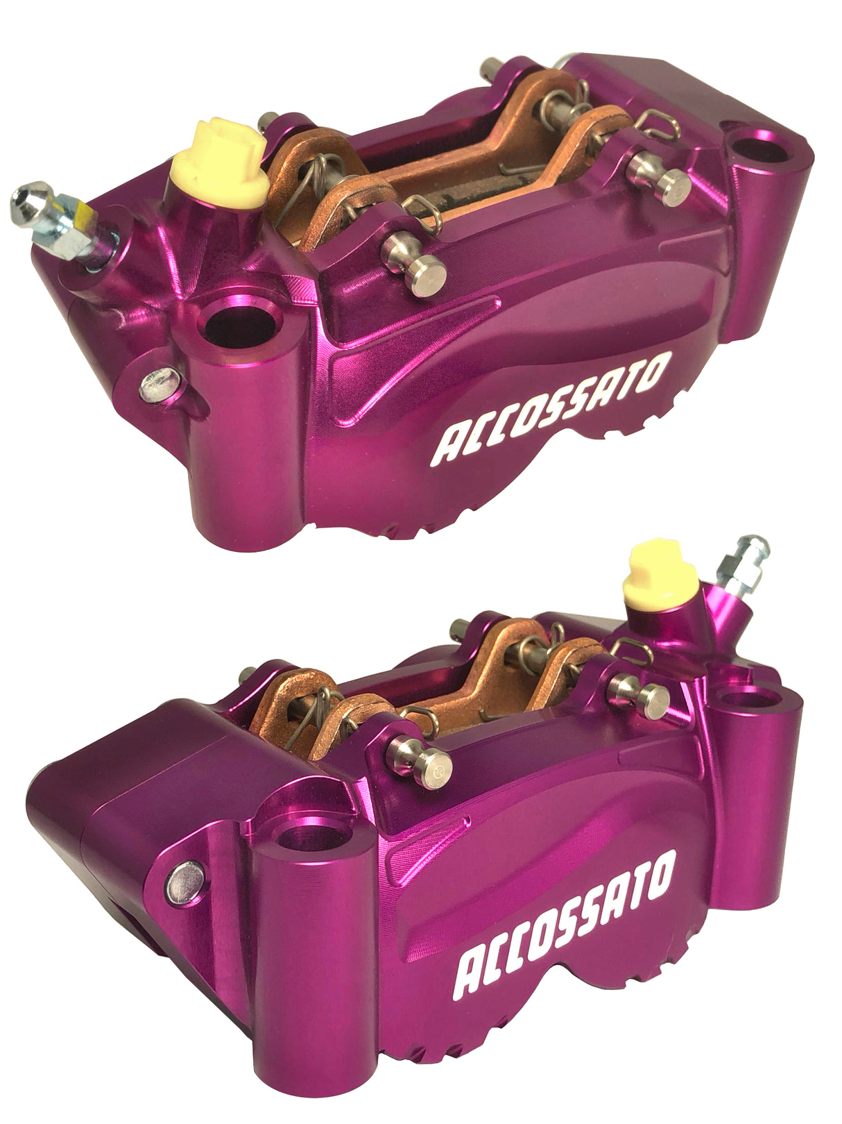 Pinza Freno Radiale Accossato Ricavata CNC Interasse 100 mm