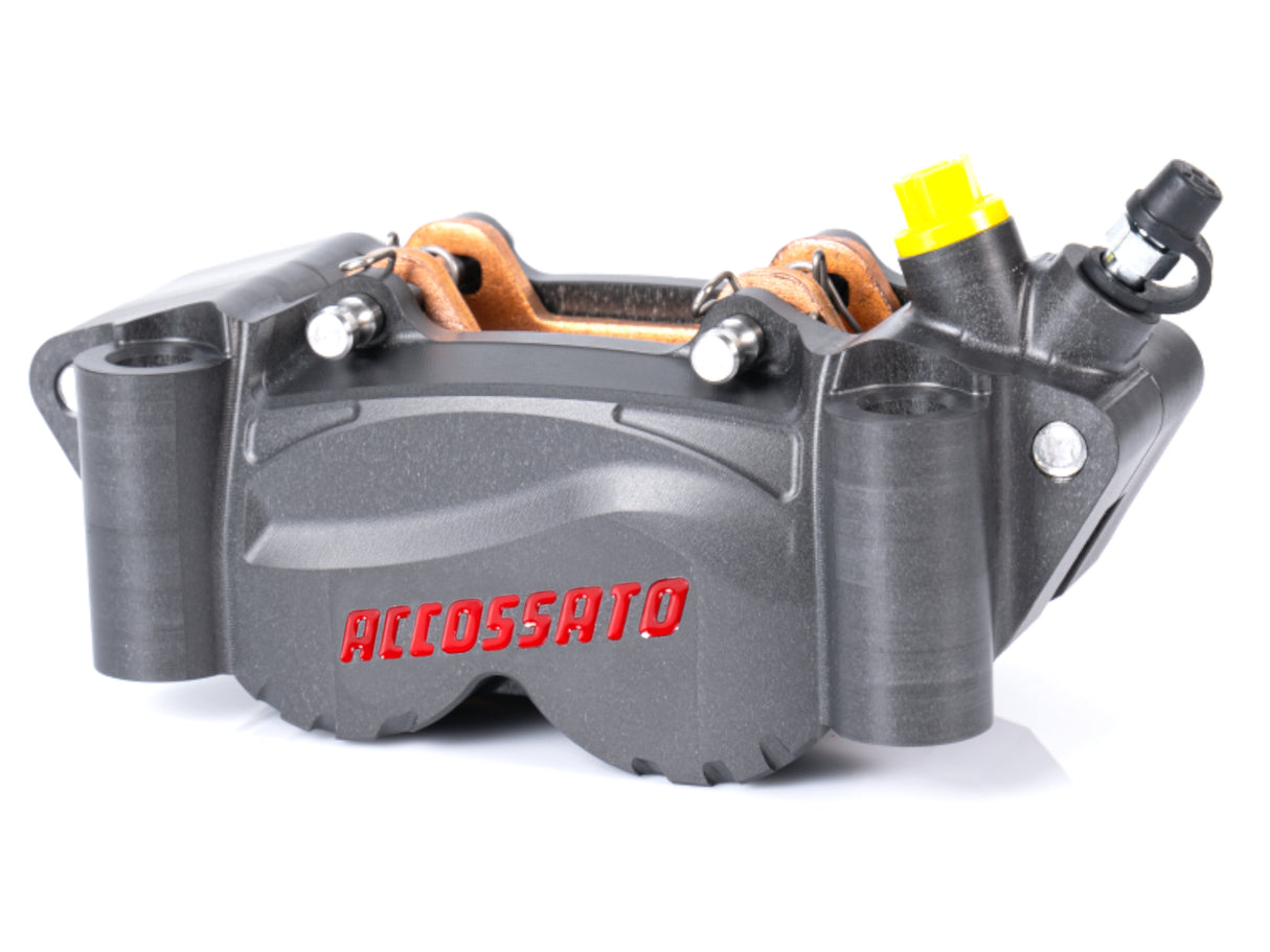 Pinza Freno Radiale Accossato Ricavata CNC Interasse 108 mm