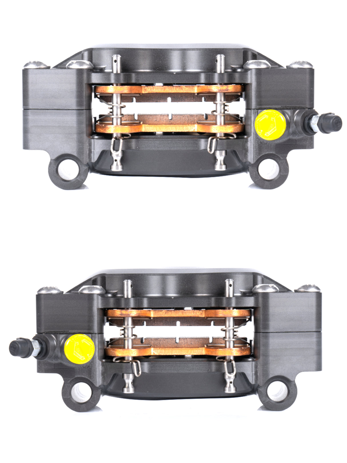 Pinza Freno Radiale Accossato Ricavata CNC Interasse 108 mm