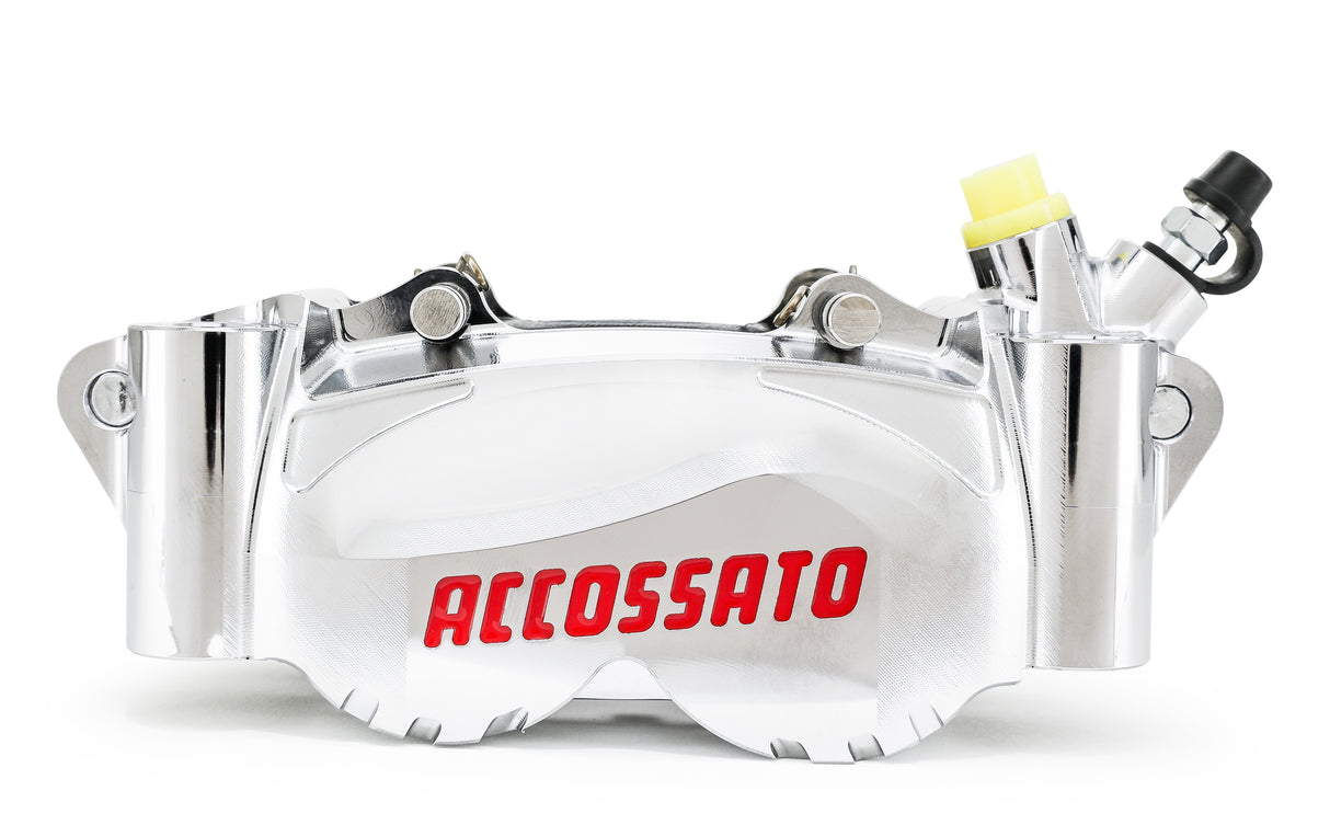 Pinza Freno Radiale Accossato Ricavata CNC Interasse 108 mm