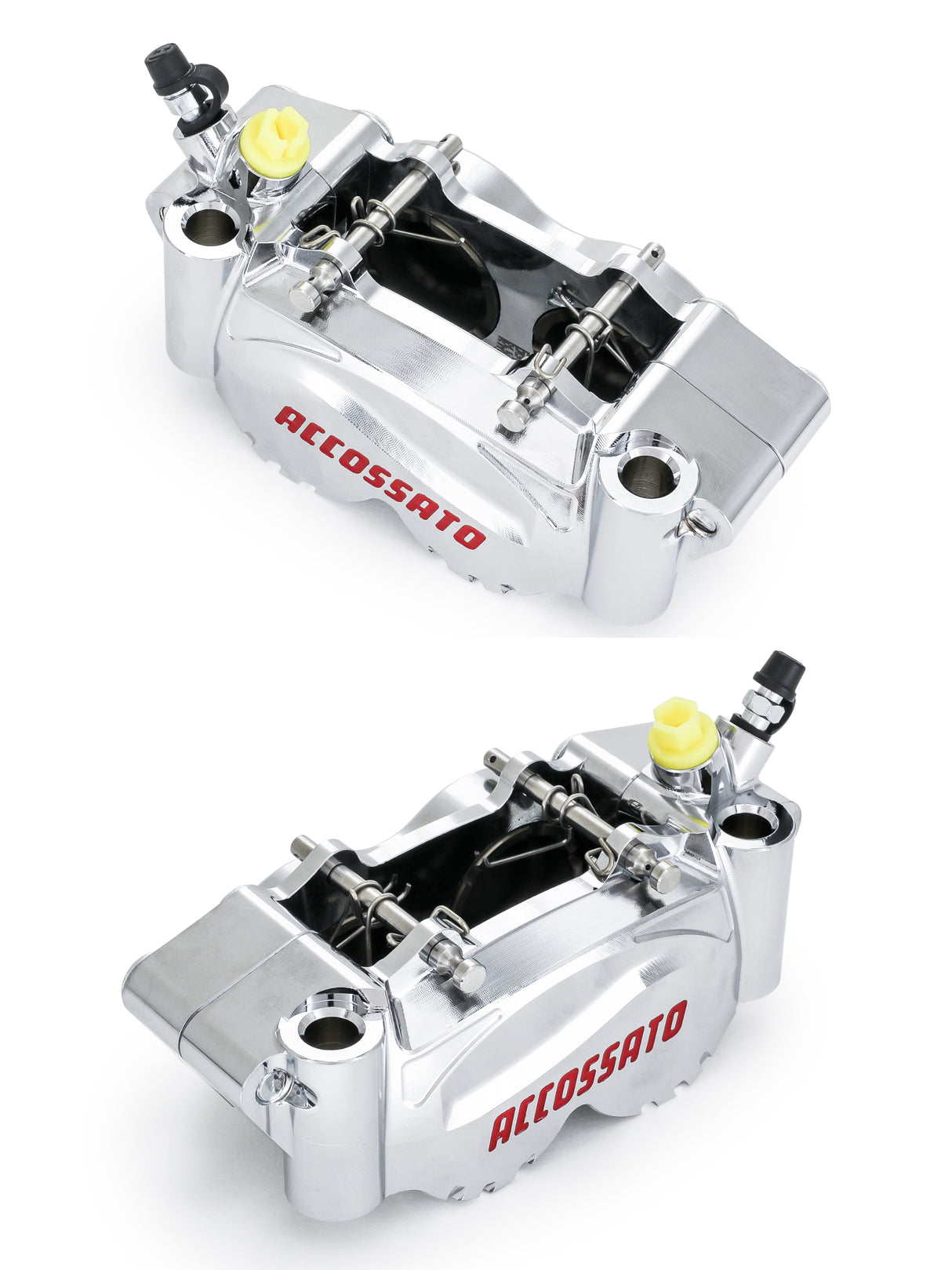 Pinza Freno Radiale Accossato Ricavata CNC Interasse 108 mm