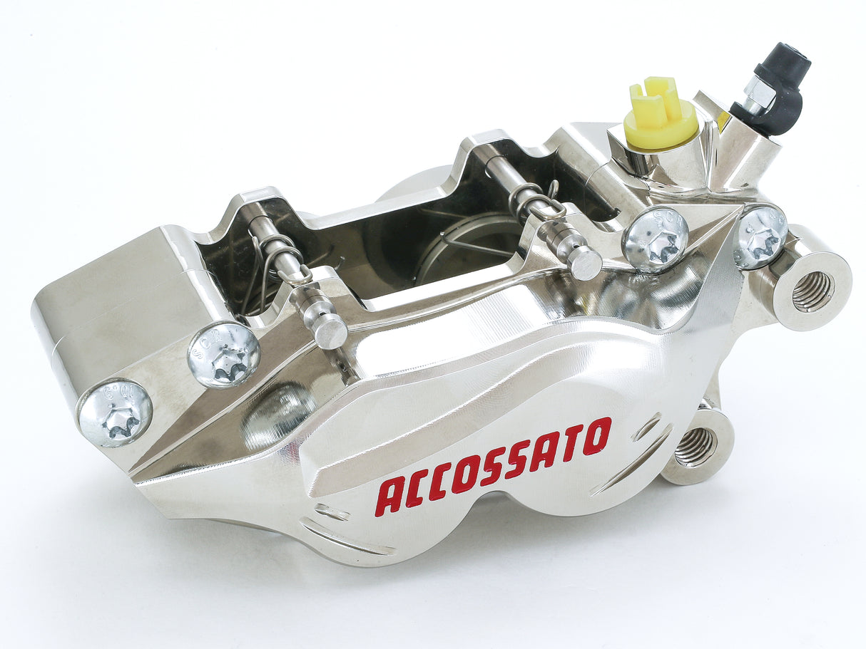 Pinza Freno Assiale 2 Pastiglie CNC Accossato - interasse 40 mm