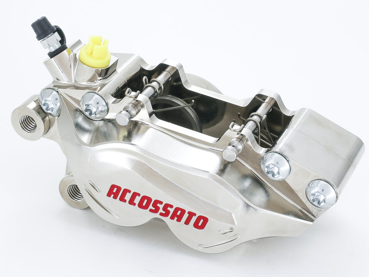 Pinza Freno Assiale 2 Pastiglie CNC Accossato - interasse 40 mm