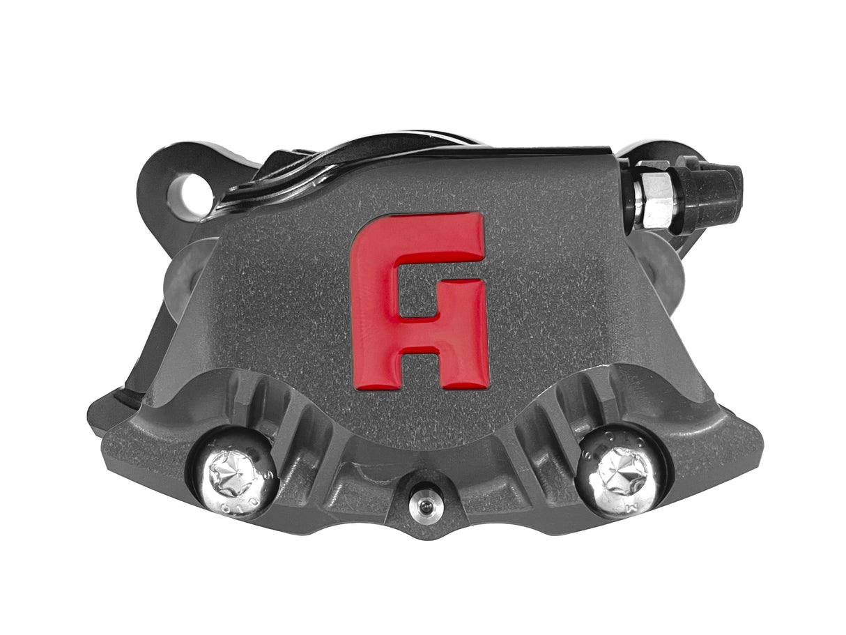 Pinza Freno Assiale Posteriore 2 Pastiglie CNC Accossato - interasse 84 mm