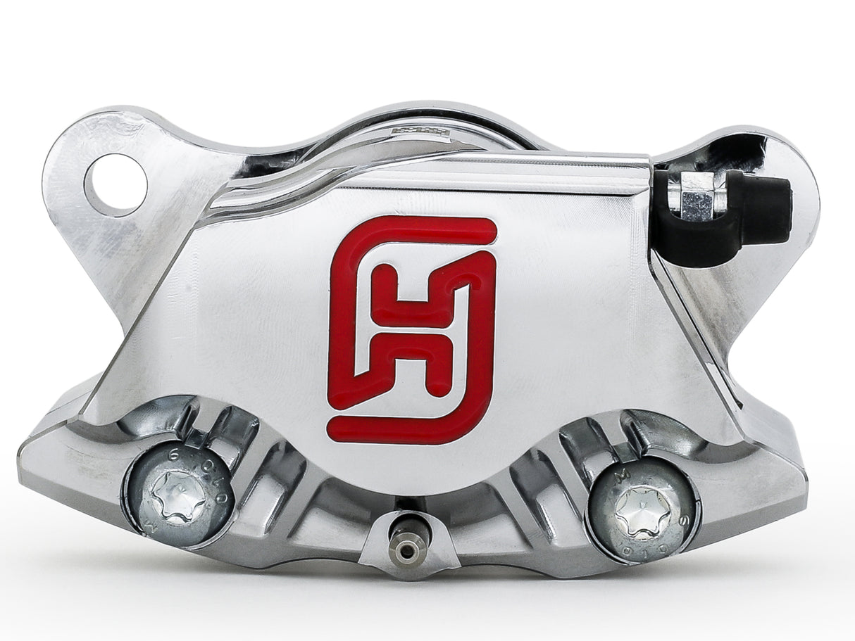 Pinza Freno Assiale Posteriore 2 Pastiglie CNC Accossato - interasse 84 mm