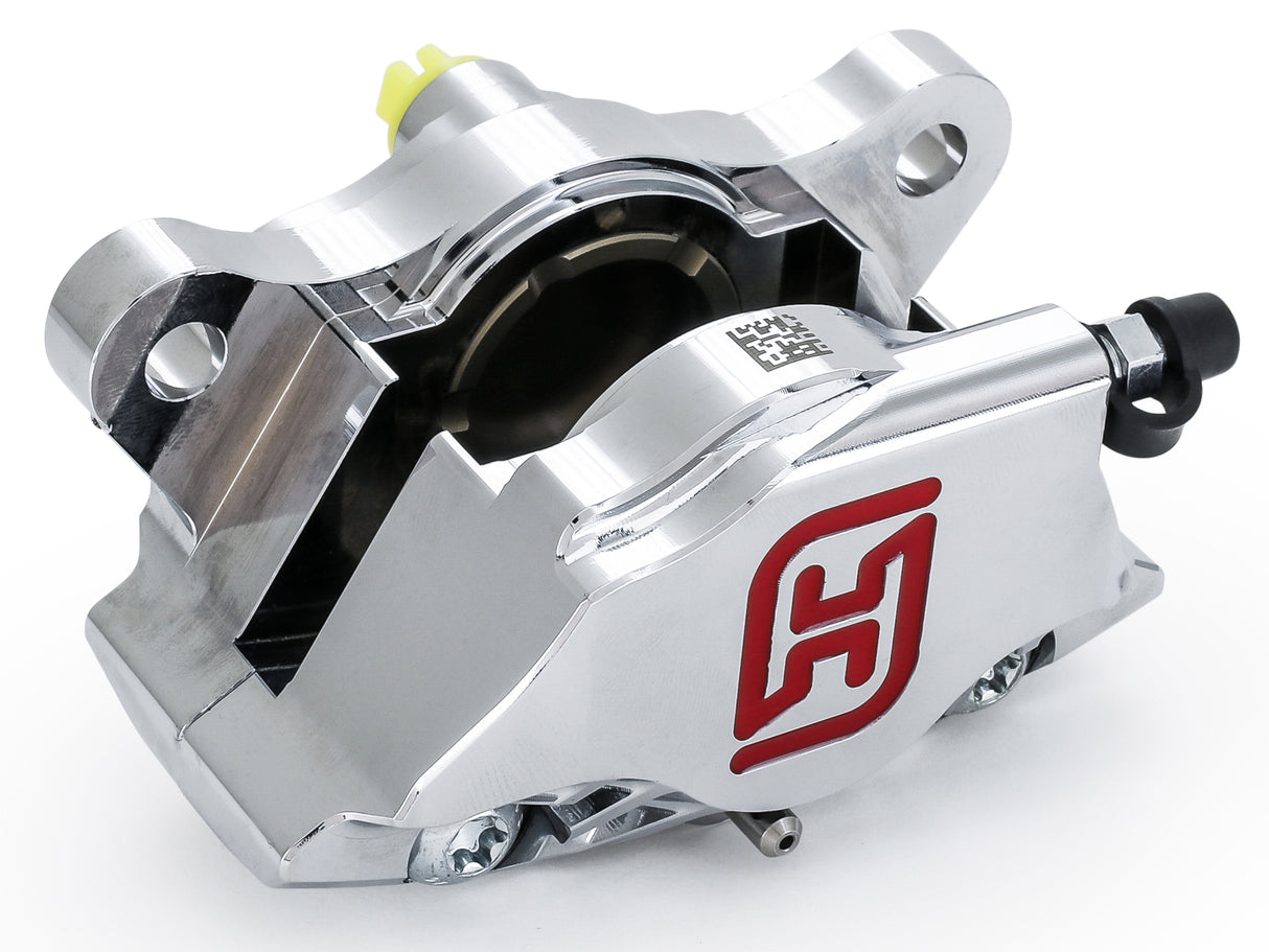 Pinza Freno Assiale Posteriore 2 Pastiglie CNC Accossato - interasse 84 mm