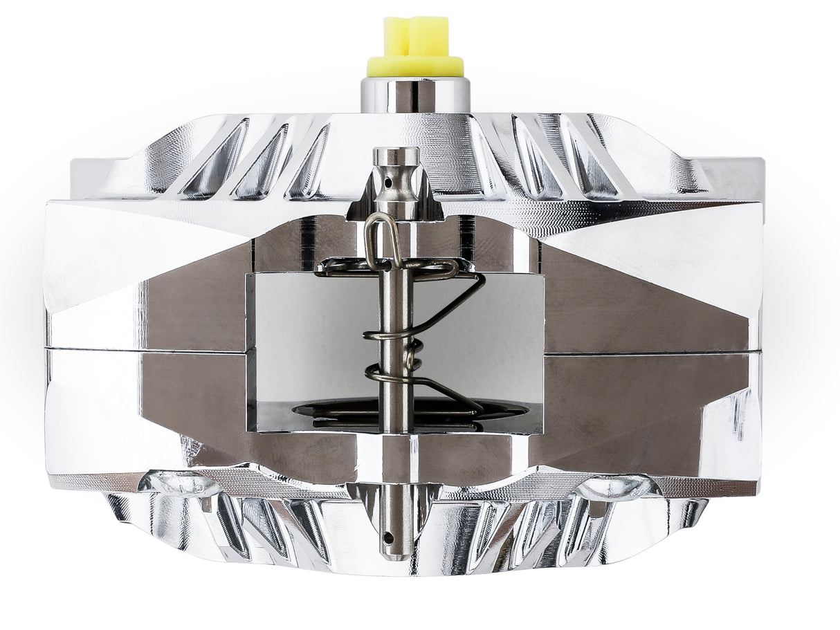 Pinza Freno Assiale Posteriore 2 Pastiglie CNC Accossato - interasse 84 mm