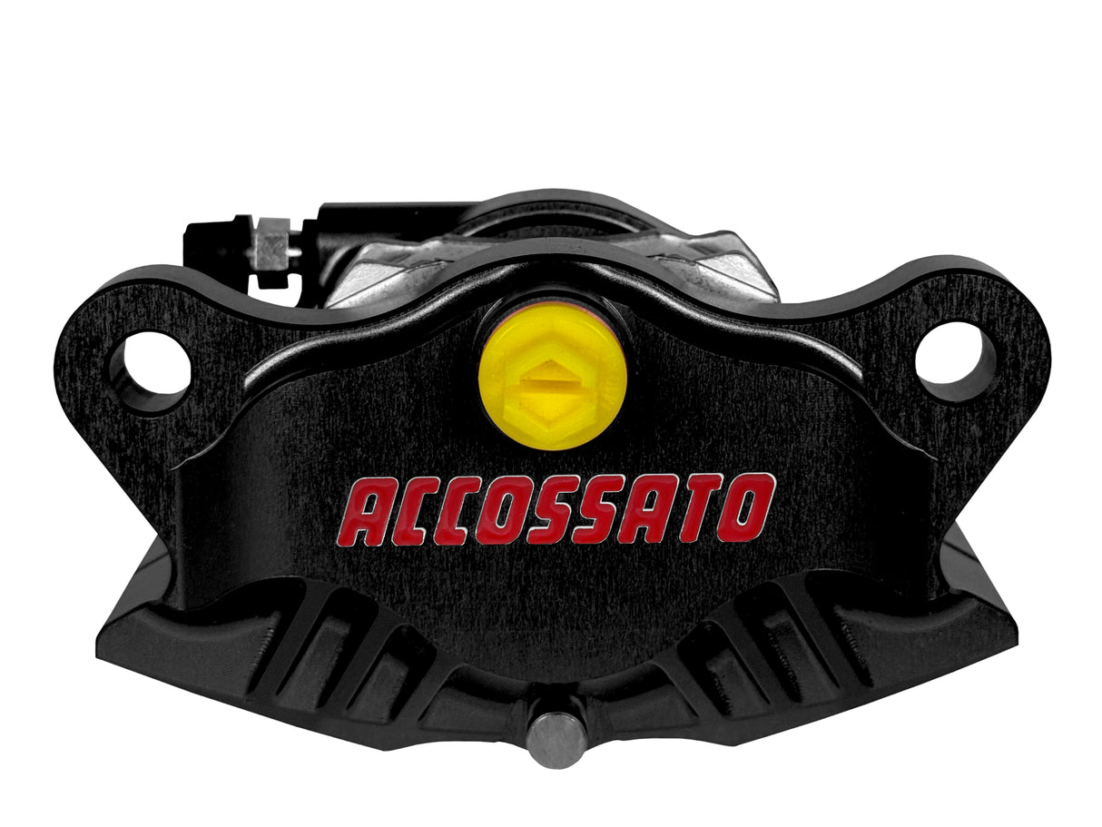 Pinza Freno Assiale Posteriore 2 Pastiglie CNC Accossato - interasse 84 mm