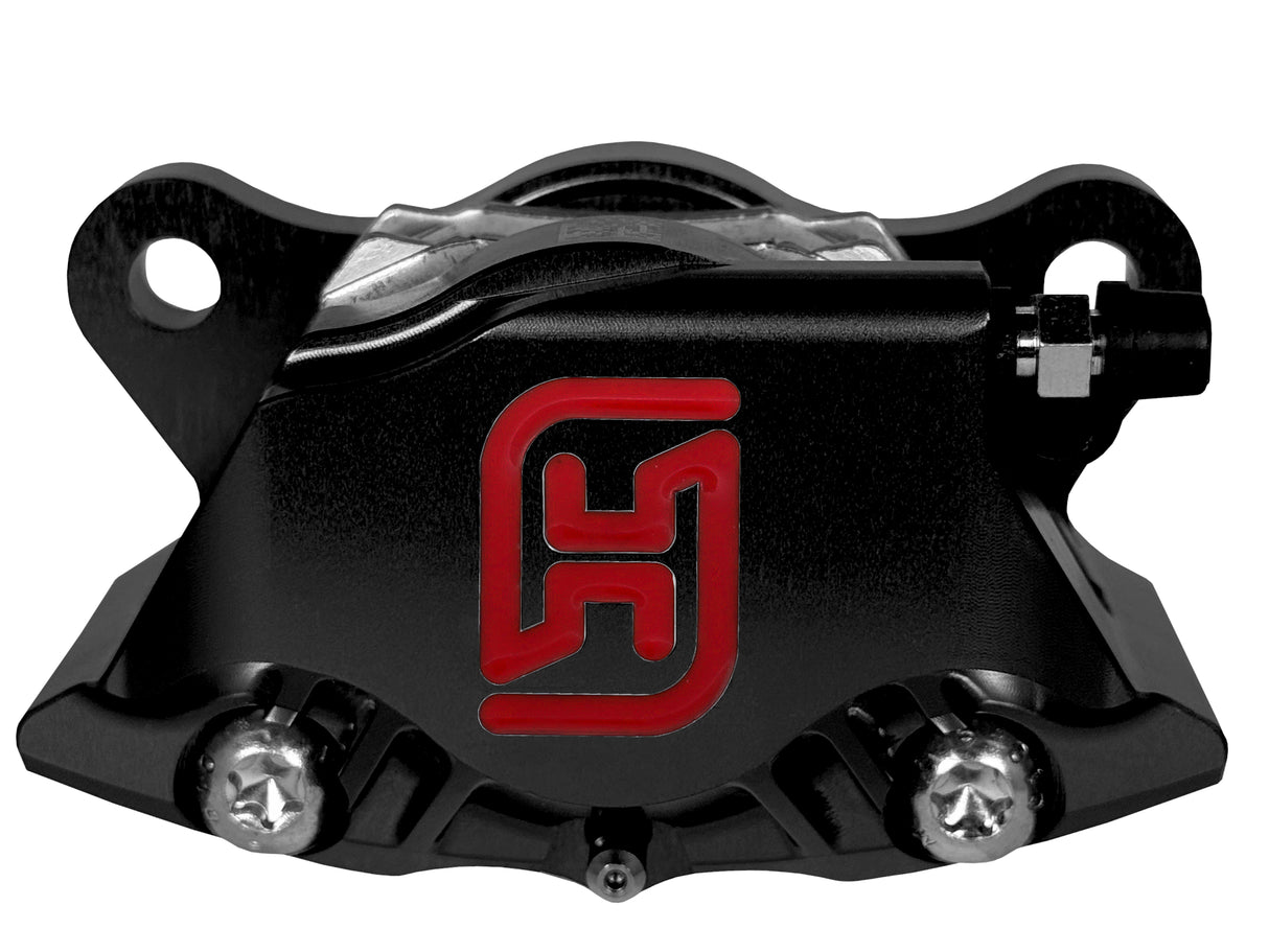 Pinza Freno Assiale Posteriore 2 Pastiglie CNC Accossato - interasse 84 mm