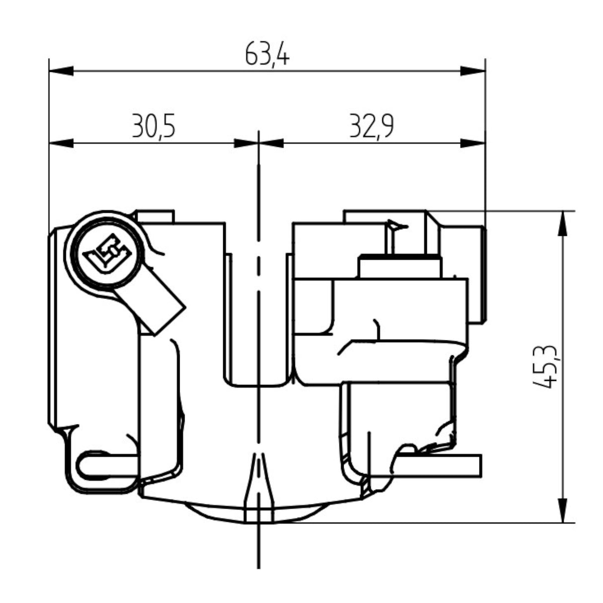 Pinza Freno Radiale Posteriore Moto 3