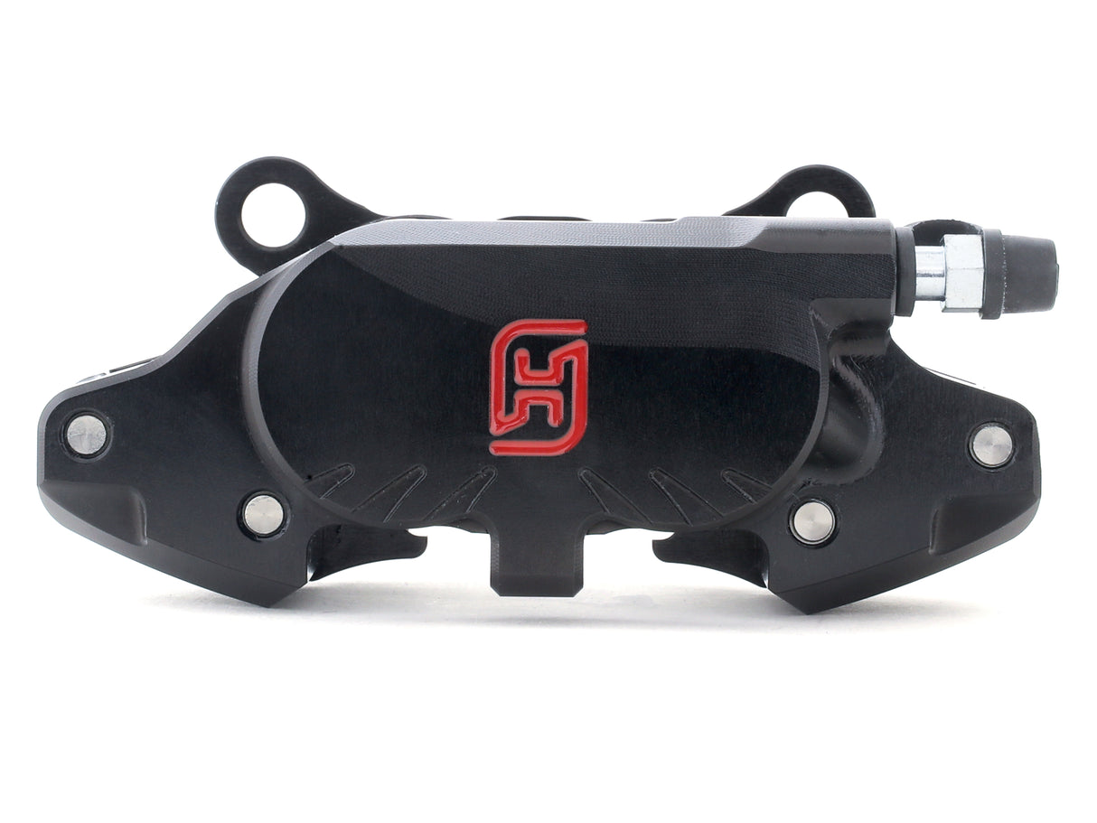 Pinza Freno CNC Assiale Interasse 64 mm - Colore Viti: Blu