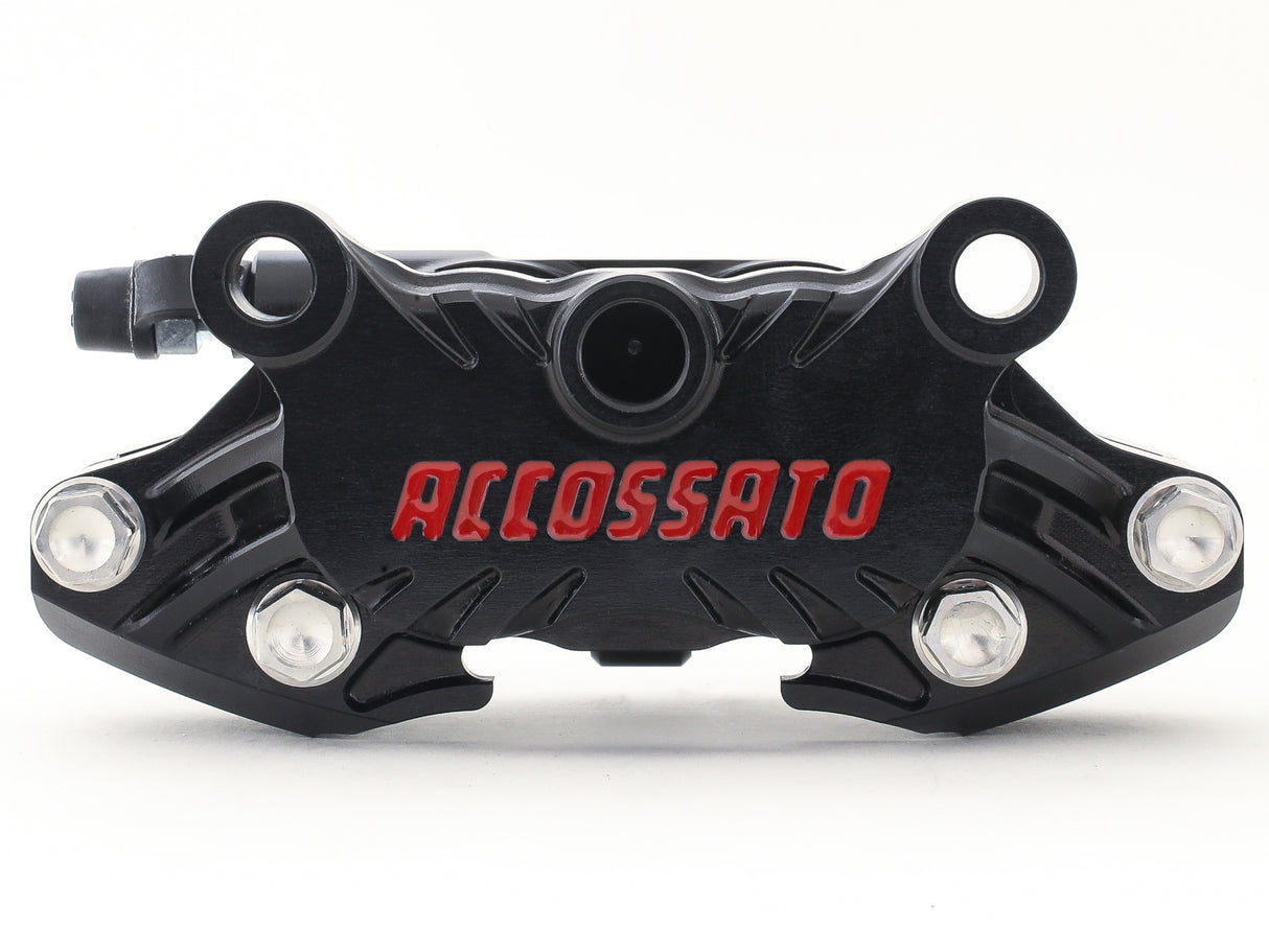 Pinza Freno CNC Assiale Interasse 64 mm - Colore Viti: Naturale