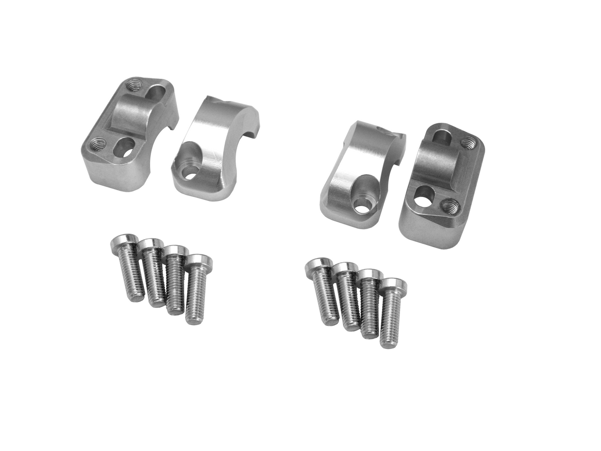 Coppia di Cavallotti Di Trasformazione Per Manubri Da Diametro 22 mm A Diametro 28 mm