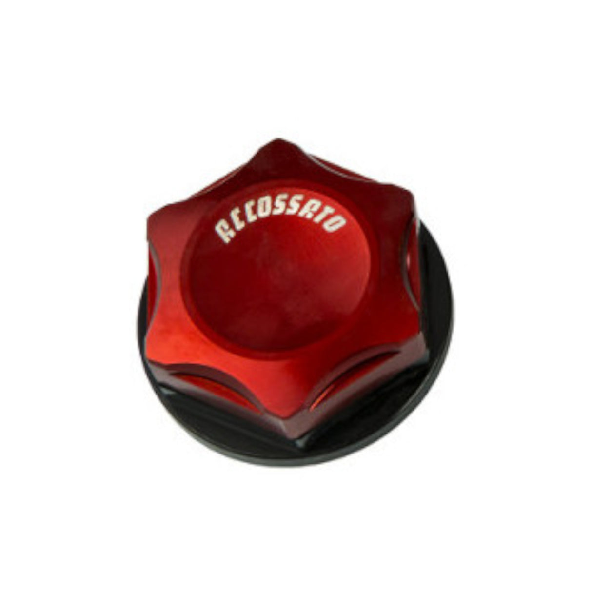 Ghiera di sterzo chiusa Accossato, Filetto M24x1, disponibile in vari colori