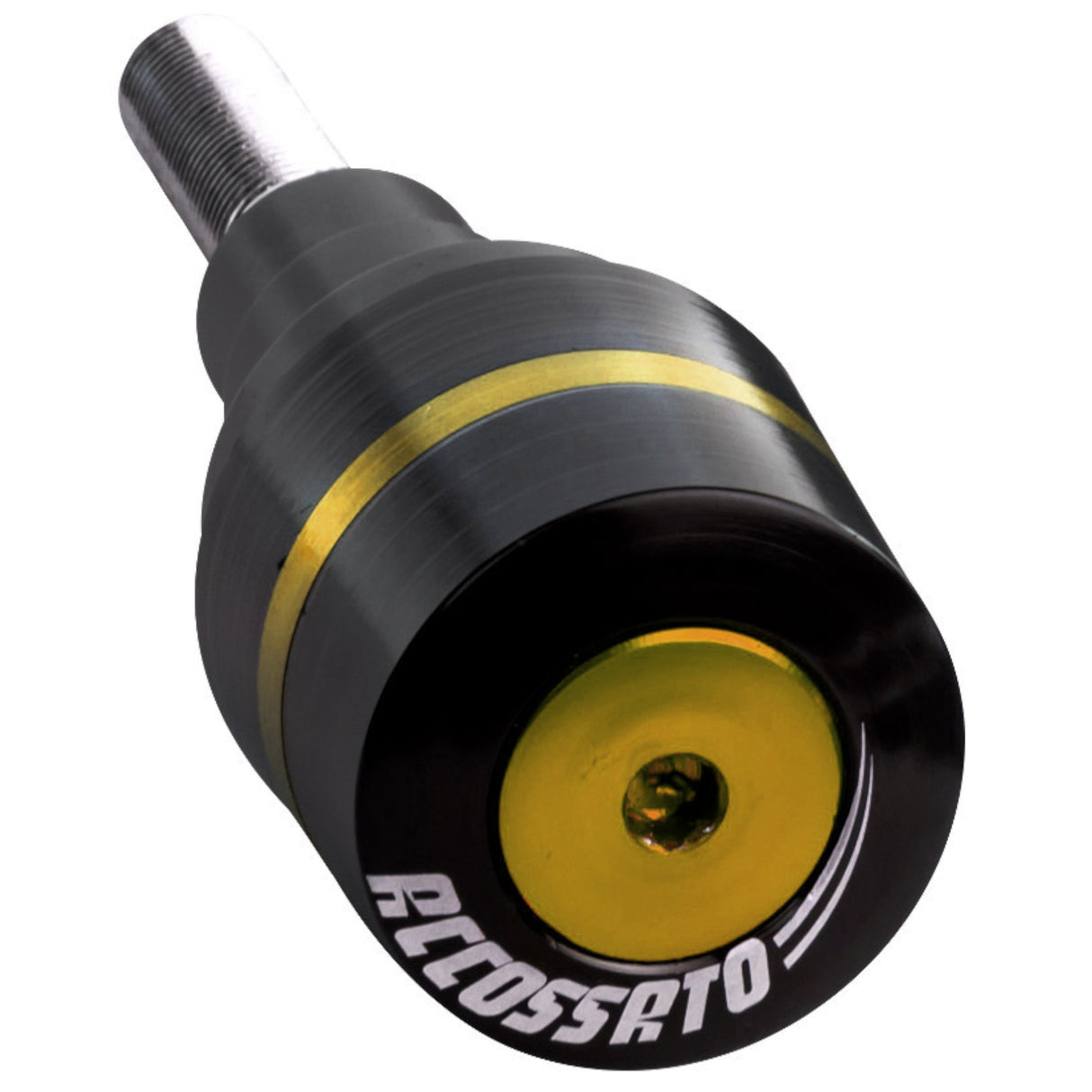 Tamponi paracarena Accossato per moto, ricavato CNC, con inserto colorato. La confezione contiene 02 articoli