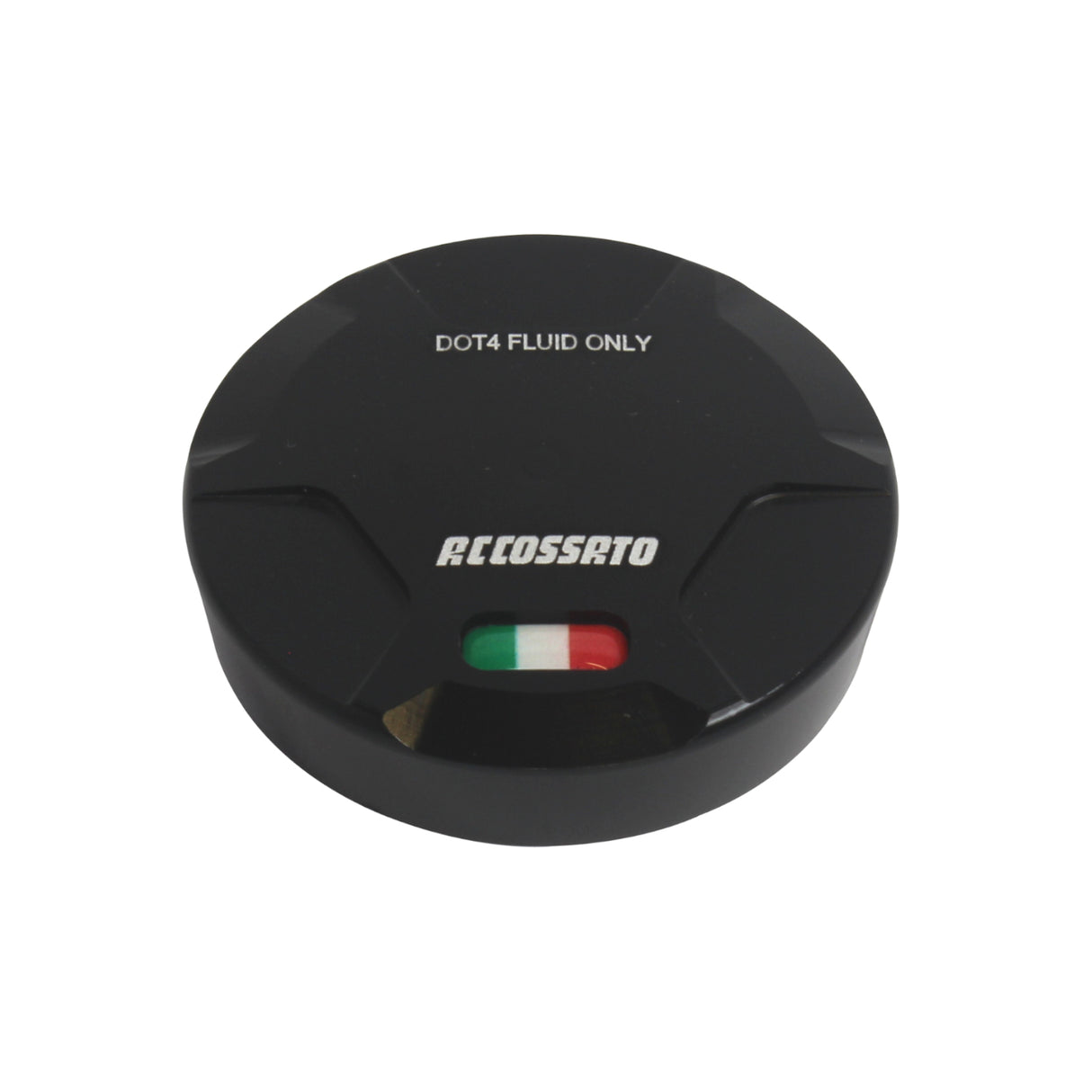 Tappo vaschetta olio frizione, ricavato in alluminio CNC per il montaggio della vaschetta Accossato, 15 ml VP001