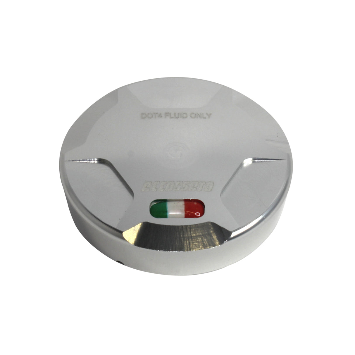 Tappo vaschetta olio frizione, ricavato in alluminio CNC per il montaggio della vaschetta Accossato, 15 ml VP001