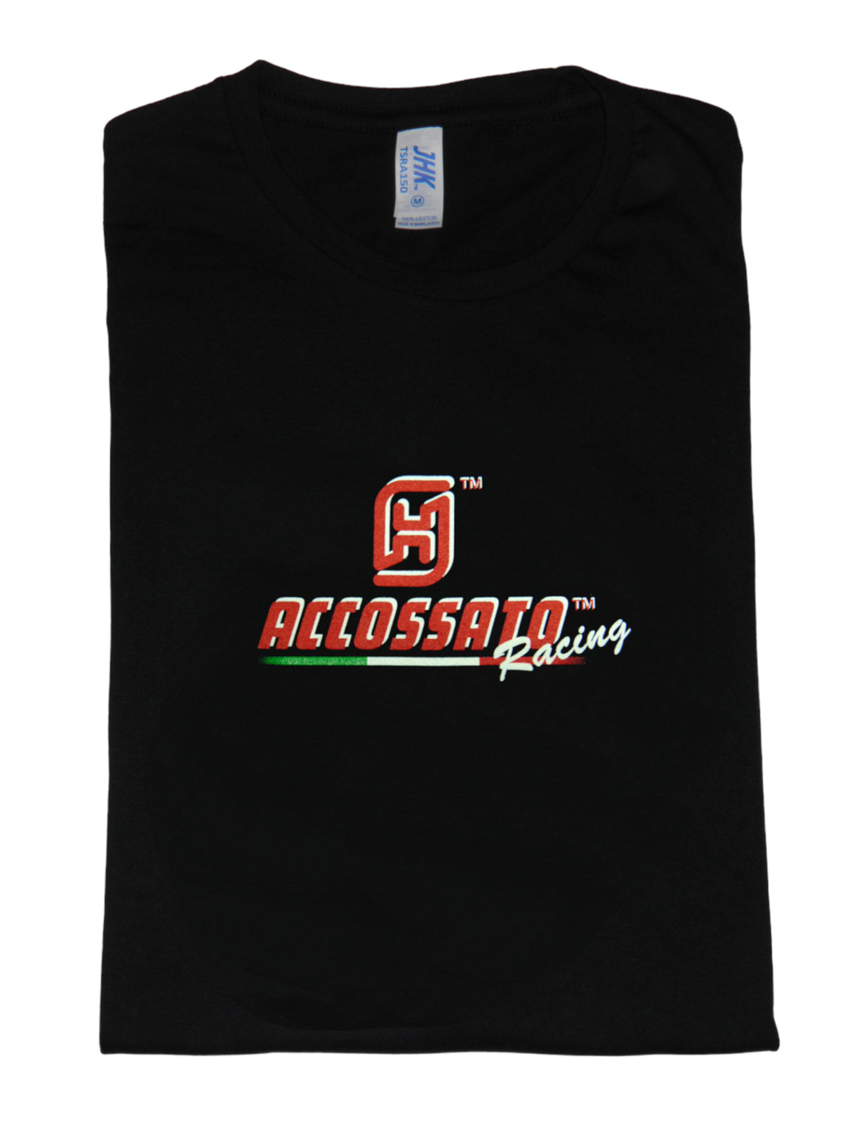 Accossato Maglietta 'Racing Attitude" - 100% Cotone