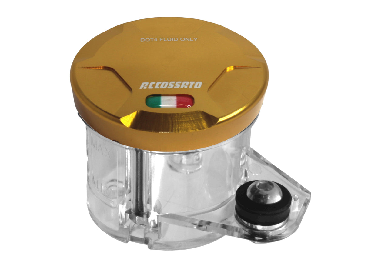 Vaschetta Accossato Trasparente, Capacità 45 ml Per Fluido Freni