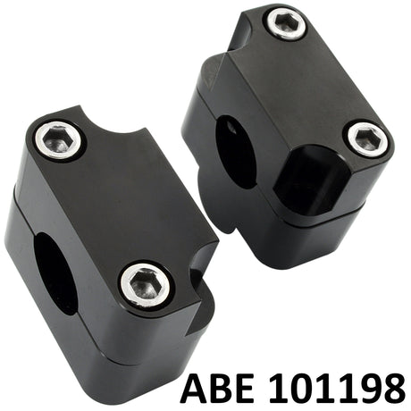 Coppia di Cavallotti Omologati ABE 101198 +22 mm Per Manubri Con Diametro 22 mm