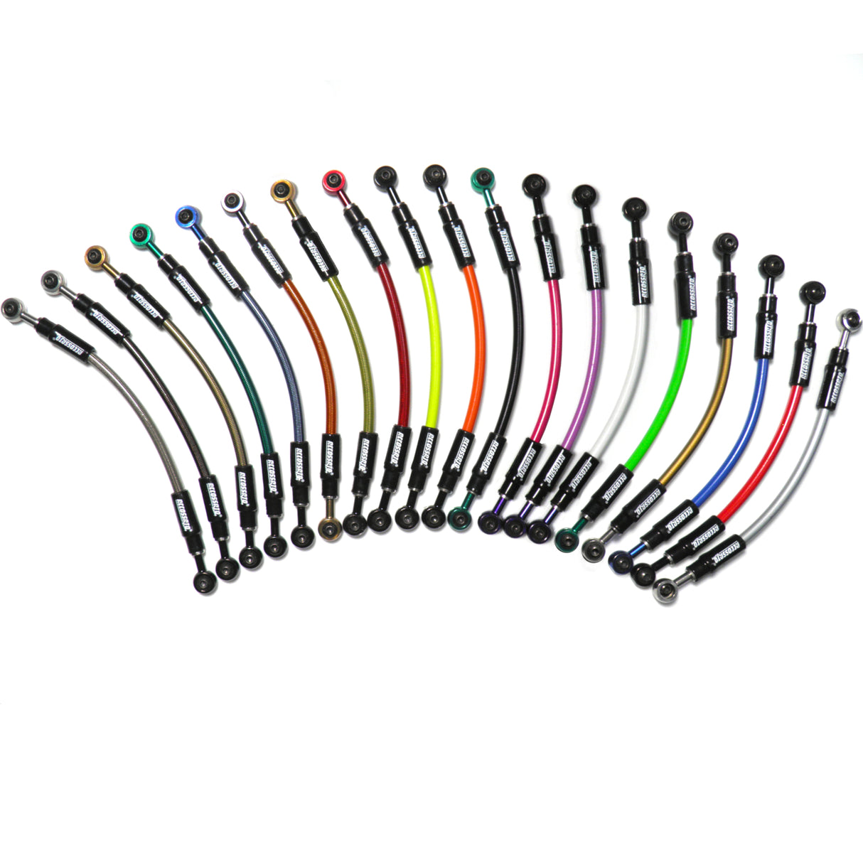 Kit Tubi Freno Accossato Per Moto, FANTIC XMF/XEF 125 (2017-2020) - Layout S, N° Tubi: 4