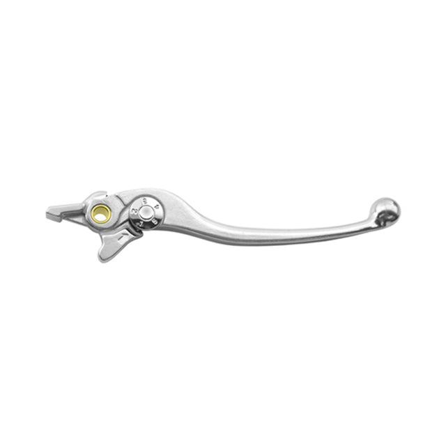 Leva Freno Destra Argento Accossato per moto Naked e Supersportive