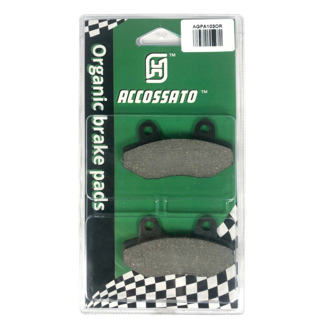 Pastiglie freno per Beta, Garelli, Hyosung, Kymco, Peugeot, marca Accossato codice AGPA103
