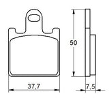 Pastiglie freno per Kawasaki, Suzuki marca Accossato codice AGPA107