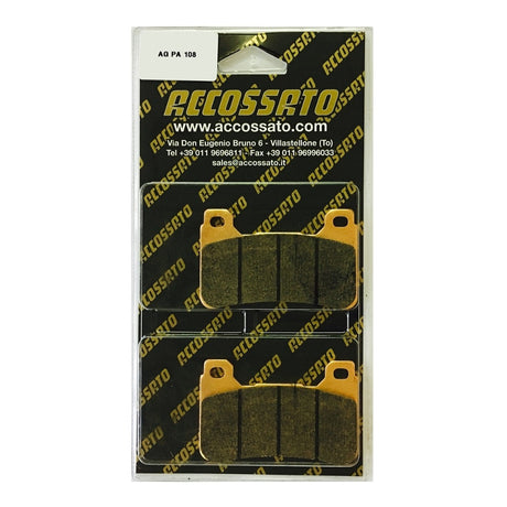 Pastiglie freno per Honda marca Accossato codice AGPA108