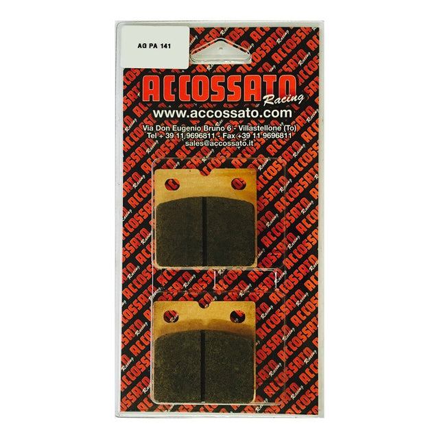 Pastiglie freno per Aprilia, Benelli, Ducati marca Accossato codice AGPA141