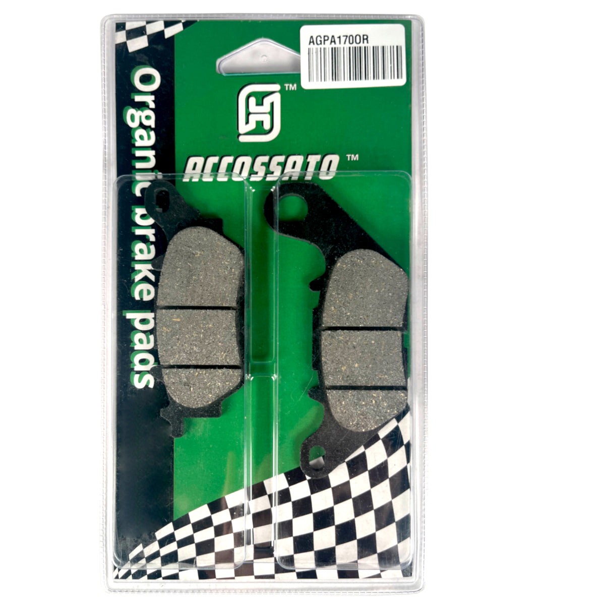 Pastiglie freno per Yamaha marca Accossato codice AGPA170