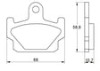 Pastiglie freno per Yamaha marca Accossato codice AGPA176