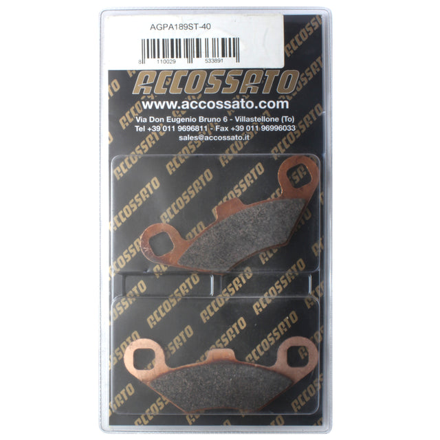 Pastiglie freno per Polaris marca Accossato codice AGPA189