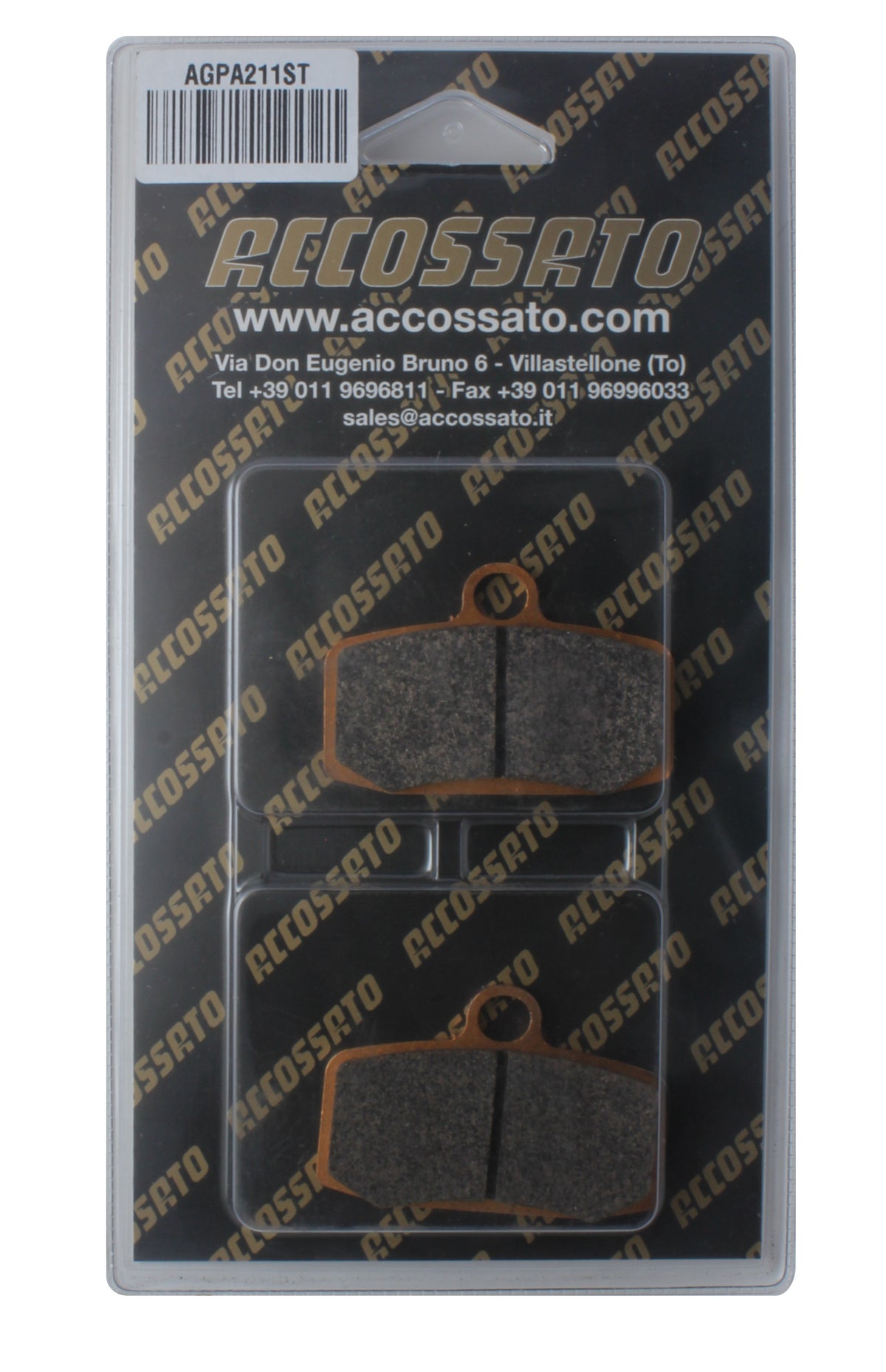 Pastiglie freno per KTM marca Accossato codice AGPA211