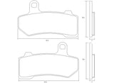 Pastiglie freno per Harley Davidson marca Accossato codice AGPA219